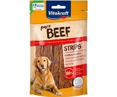 Šunų Skanėstai - VITAKRAFT Pure jautiena Strips 80 g