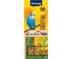 Vitakraft - Kräcker® bananų, žolelių ir kivių mišinys banguotosioms papūgėlėms