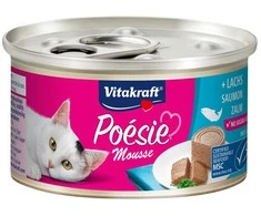 VITAKRAFT POESIE mousse lašiša - wet cat food - 85 g