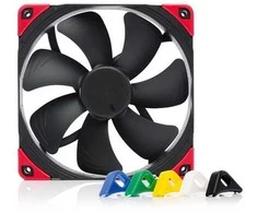 Wentylator noctua 140 mm nf-a14 pwm chromax juodos spalvos keičiamos