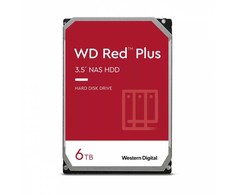 Sandisk HDD wd red plus wd60efpx (6 tb; 3,5"; 256 mb; 5400 aps./min.)
