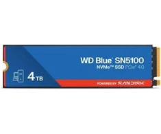 Sandisk WD Mėlyna SN5100 M.2 PCIe NVMe 4TB