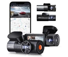 Automobilio Vaizdo Registratorius - VANTRUE N5 NEXUS 5 2592x1944 160° GPS Wi-Fi MicroSD iki 512GB