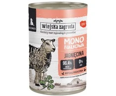 Wiejska Zagroda RUEJSKA ZAGRODA Puppy Monoprotein ėriena - šlapias šunų maistas - 400g