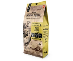 WIEJSKA ZAGRODA kalakutiena with goose M – sausas Maistas šunims – 20kg