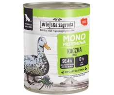 WIEJSKA ZAGRODA Mono antiena - wet dog food - 800g
