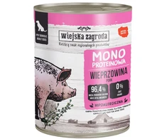 Wiejska Zagroda Monoproteininis su kiauliena 800g