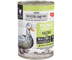 Drėgnas Kačių Maistas - WIEJSKA ZAGRODA Monoprotein antiena 400g Be Grūdų
