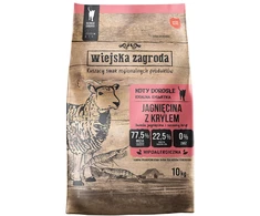 Wiejska Zagroda Sausas maistas katėms ėriena su vištiena (suaugusioms) 10kg