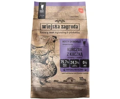 Wiejska Zagroda Sausas Kačių Maistas - Kaimo Ūkininko Vištiena Su Antis, 10 kg