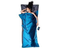 Cocoon TravelSheet stačiakampis miegmaišis Cotton Mėlyna