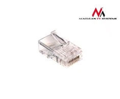 MACLEAN MCTV-662 Maclean MCTV-662 100x RJ45 8P8C užspaudžiamo galo kištuko jungtis Ethernet tinklui