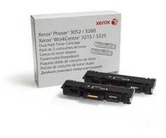 Xerox Toneris dwupak juodas 2x3.0k do phaser3052/3260 wc3215/3225