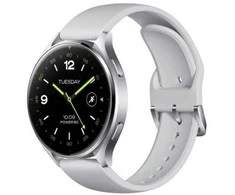 Išmanusis laikrodis „Xiaomi Watch 2“ 3,63 cm (1,43 colio) AMOLED 46 mm skaitmeninis 466 x 466 pikselių lietimui jautrus ekranas sidabrinis „Wi-Fi“ GPS