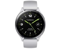 Išmanusis laikrodis „Xiaomi Watch 2“ 3,63 cm (1,43 colio) AMOLED 46 mm skaitmeninis 466 x 466 pikselių lietimui jautrus ekranas sidabrinis „Wi-Fi“ GPS