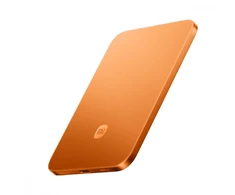 Xiaomi UltraThin Magnetic Power Bank 5000 15W GL, Oranžinis