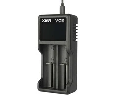 Xtar įkroviklis cilindriniams ličio jonų vc2 akumuliatoriams