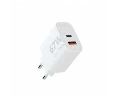 Xtorm - 67W GaN2 Ultra Home Charger USB-C PD/USB-A Baltas