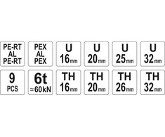 Yato Praska skiriasi pex-al -pex yt-21735