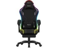 Žaidimų kėdė Huzaro Force 3.7 RGB, juodos spalvos