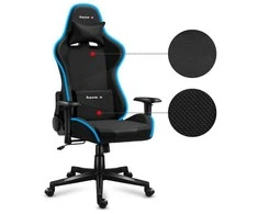 Žaidimų kėdė Huzaro Force 6.2 RGB, Juodos spalvos
