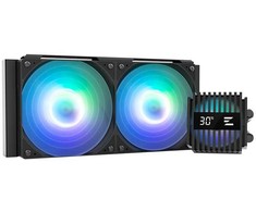 Zalman Chłodzenie procesora alpha2 v2 a24 240 mm cpu liquid cooler juoda