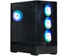 Zalman „Obudowa p40 prism plus“ vidutinio dydžio bokšto tipo kompiuteris, juodas