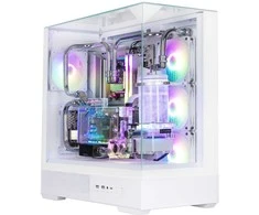 Zalman „Obudowa p40 prism plus“ vidutinio dydžio bokštas, baltas