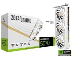 Vaizdo plokštė zotac gaming geforce rtx 5070 12gb amp baltas