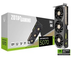 Zotac Vaizdo plokštė geforce rtx 5070 solid oc 12gb gddr7 192bit 3dp/hdmi