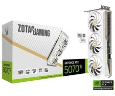 Vaizdo plokštė Karta graf. zotac rtx 5070 ti solid core oc baltas