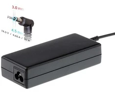 „Akyga AK-ND-26“ kintamosios srovės adapteris, skirtas „Compaq“, „HP“ nešiojamiesiems kompiuteriams (19,5 V; 4,62 A; 90 W; 4,5 mm x 3 mm)