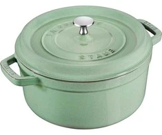 Apvalus ketus puodas Zwilling STAUB 40508-706-0 - 5,2 L, mėtinės spalvos