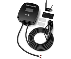 HYSUN firmos įkrovimo stotelė Wallbox 11kW su type 2 laidu, 5m ilgio, OCPP protokolu