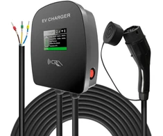 HYSUN firmos įkrovimo stotelė Wallbox 22kW su type 2 laidu, 5m ilgio, OCPP protokolu,