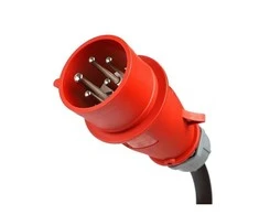 Įkrovimo laidas 480 V - type 2 ( 16A, 3 fazės 11 kW) - 10m ilgio