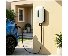 Įkrovimo stotelė 11 kW su programėle ir type 2 laidu 5m ilgio