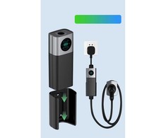 NAUDOTAS Įkrovimo laidas 220V - type 2 ( 16A, 1 fazė 3,3 kW) su Wi-Fi funkcija