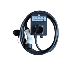 Įkrovimo laidas 220V - type 2 ( 13A, 1 fazė 3 kw)