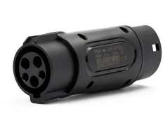 Type 1 - Type 2 adapteris (skirtas mašinai su Type 2 jungtimi)