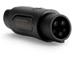 Type 2 - Type 1 adapteris be laido, 32A