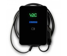 V2C Trydan PRO versijakrovimo stotelė 22kW su ekranu, 3 fazių, Type 2 kabelis (5m), dinaminis balansavimas