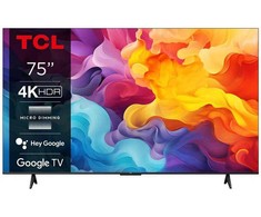TCL Q6C 75Q6C televizorius 190,5 cm (75") 4K „Ultra HD“ išmanusis televizorius „Wi-Fi“ metalinis