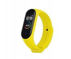 Devia Išmaniosios apyrankės Xiaomi Mi Band 3/4 dirželis, Geltonos spalvos