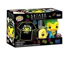 Funko POP! Figūrėlė + T-shirt Joker (Blacklight)
