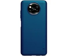 Nillkin Frosted dėklas Xiaomi Poco X3 NFC (mėlynas) universaliam