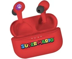 OTL Super Mario TWS belaidės ausinės, Raudonos spalvos