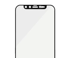 Panzer Glass PanzerGlass E2E mikrolūžių antibakterinis stiklas su fotoaparato dangteliu su Swarovski kristalu Apple iPhone 12 Pro Max - su Juodas rėmeliu