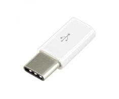Sbox Technology Sbox AD.USB-C su Micro USB 2.0 jungtimi -> TIPO C jungtimi, Baltas