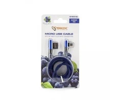 Sbox Technology Sbox USB->Micro USB 90 M/M 1.5m USB-MICRO-90BL mėlynos spalvosberry mėlynos spalvos